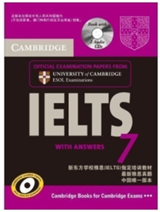 Cambridge IELTS剑桥雅思7(含2CD)-技术教育社区