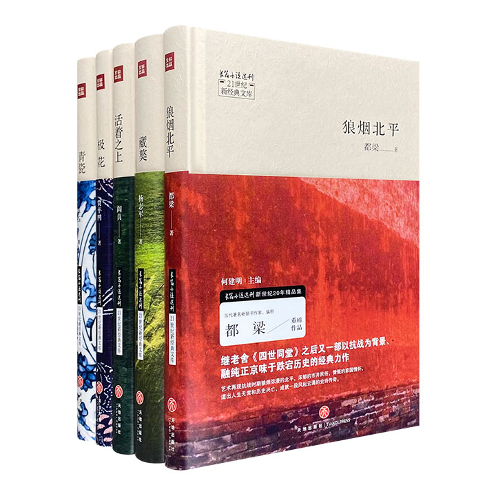 团购：21世纪新经典文库-长篇小说系列（三）5册