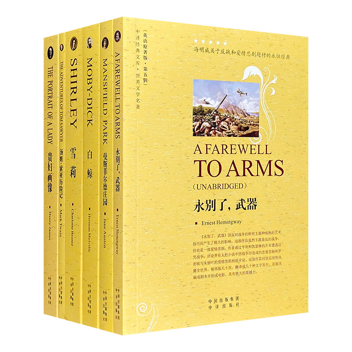 团购：中译经典文库：世界文学名著6册