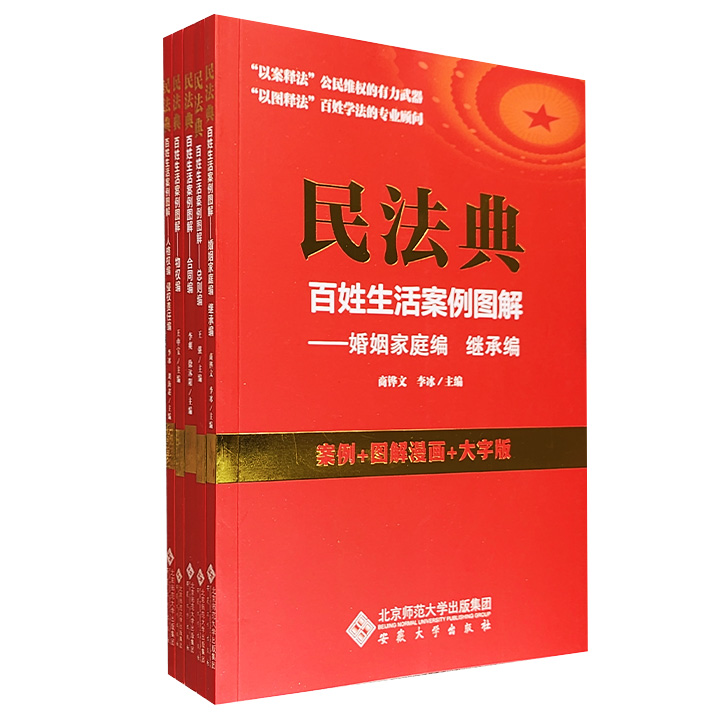 团购：民法典·百姓生活案例图解-全5册