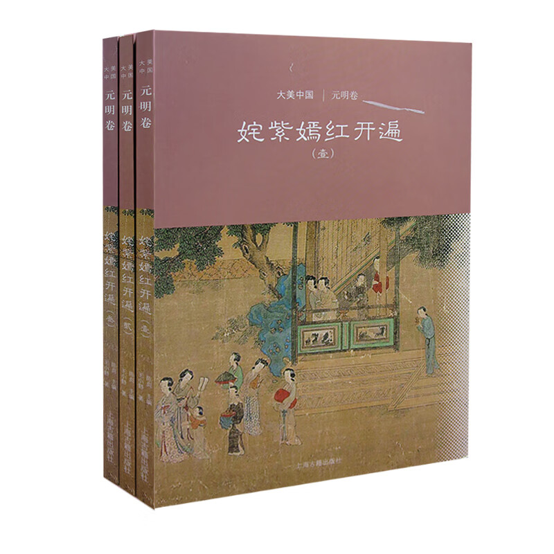 大美中国:姹紫嫣红开遍:元明卷(全三册)