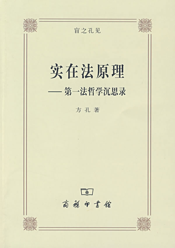 实在法原理:第一法哲学沉思录