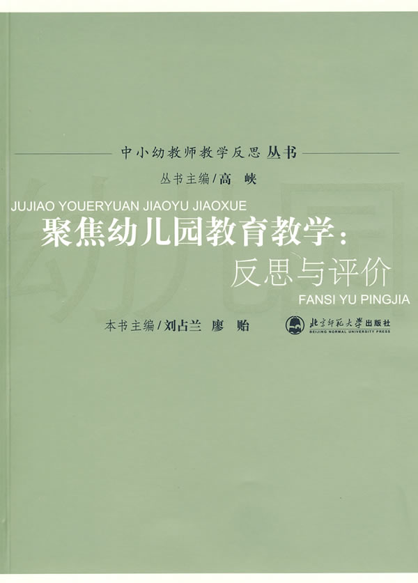 聚焦幼儿园教育教学:反思与评价